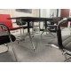 Nero Executive Boardroom Table With One Cable Port